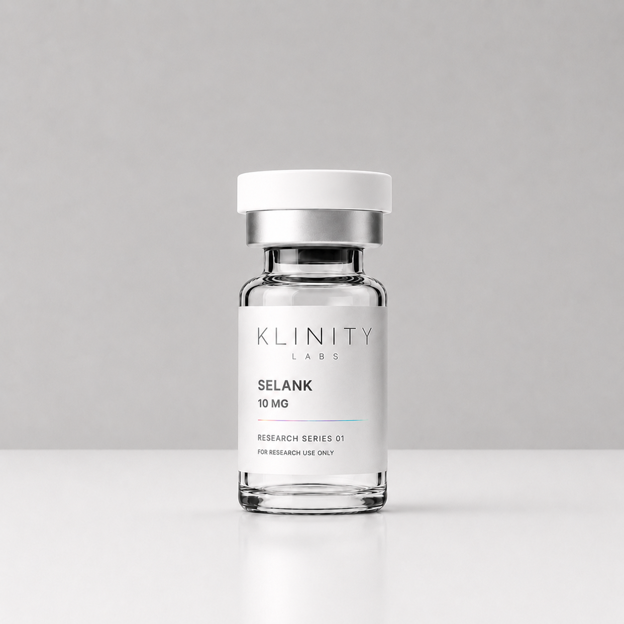 Selank research vial